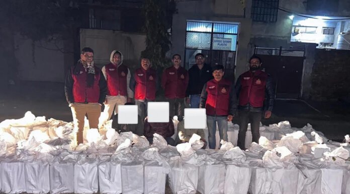 नशीली दवा फैक्ट्री का भंडाफोड़ कर 1 करोड़ की दवाएं जब्त