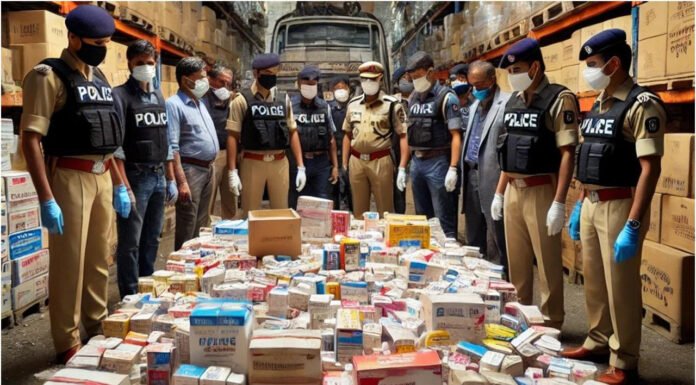 नकली दवाइयां और प्रतिबंधित कफ सिरप समेत दो गिरफ्तार