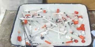 नशीले इंजेक्शन और गोलियों समेत पकड़े दो मेडिकल स्टोर संचालक