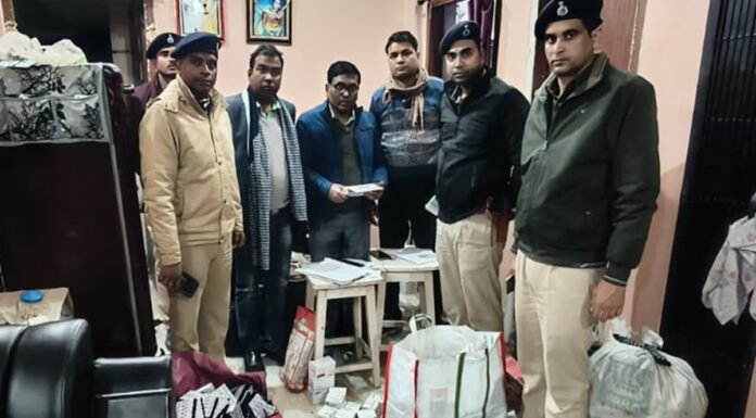 दवा दुकानदार के ठिकानों पर रेड कर नशीली दवाओं का जखीरा जब्त