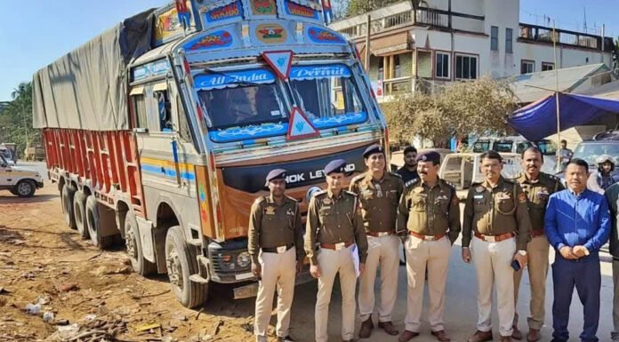नशीली दवा याबा टेबलेट की तस्करी पकड़ी, ट्रक से एक करोड़ की दवा समेत दो अरेस्ट