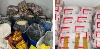 गोदाम पर छापेमारी कर 50 करोड़ की नशीली दवा ट्रामाडोल जब्त