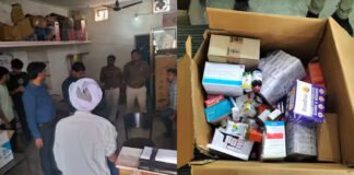 फर्जी डॉक्टर के क्लीनिक से एलोपैथिक दवाइयों का जखीरा बरामद