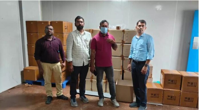 लाइसेंस के बिना संचालित दवा निर्माण फैक्ट्री का भंडाफोड़