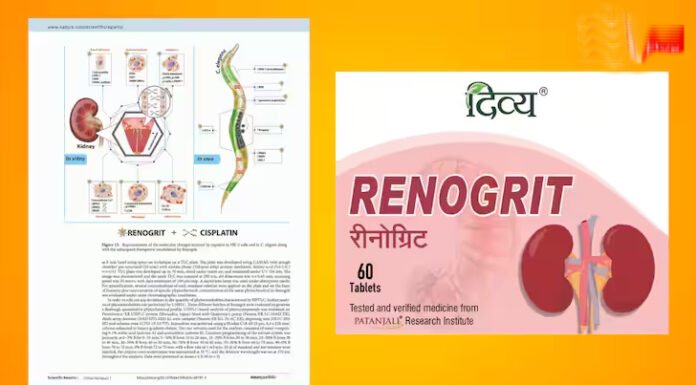 किडनी की आयुर्वेदिक दवा रीनोग्रिट को मिली बड़ी उपलब्धि