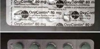 एंटीबायोटिक दवा ऑक्सीकॉन्टिन के नकली बैच की बिक्री मिली