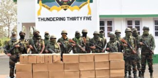 प्रतिबंधित फेंसेडिल कफ सिरप की 5500 बोतलें जब्त