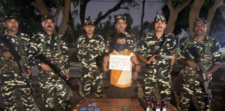 नशीली दवा की तस्करी का मामला पकड़ा, नेपाली तस्कर गिरफ्तार