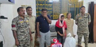 नशीले इंजेक्शन की तस्करी में दो तस्कर अरेस्ट किए