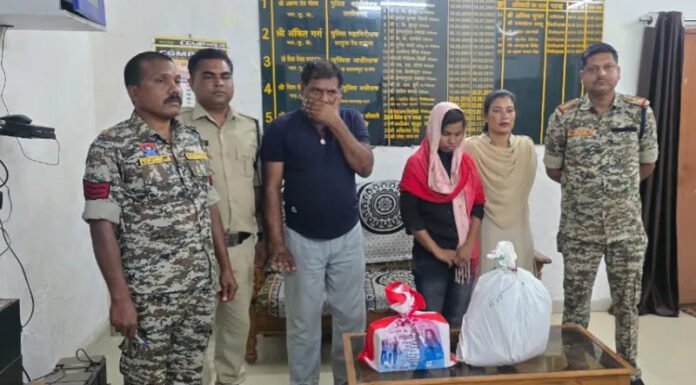 नशीले इंजेक्शन की तस्करी में दो तस्कर अरेस्ट किए
