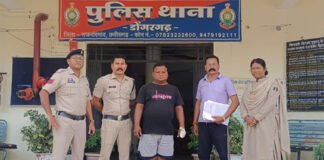 अवैध रूप से नशीली टेबलेट की बिक्री का मामला पकड़ा