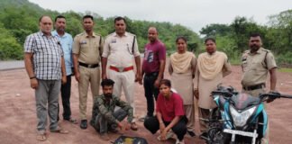 प्रतिबंधित नशीली दवा बेचने जा रहे युवक-युवती गिरफ्तार