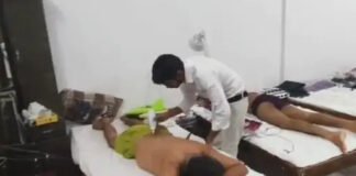 थेरेपी कैंप के नाम पर चल रहे अवैध अस्पताल का भंडाफोड़