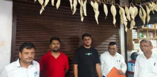 ब्रांडेड फार्मा की नकली दवा सप्लाई में दो मेडिकल स्टोर सीज