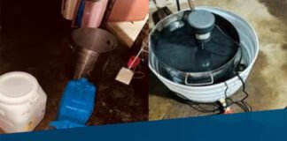 अवैध दवा बनाने वाली फैक्ट्री का भंडाफोड कर सात अरेस्ट किए