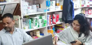 नकली दवाओं का भंडाफोड़ कर एलर्जी की दवा सीज की