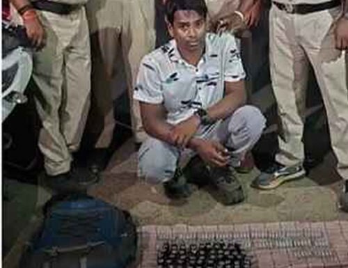 नशीले इंजेक्शन की बिक्री के लिए आए सप्लायर को किया अरेस्ट