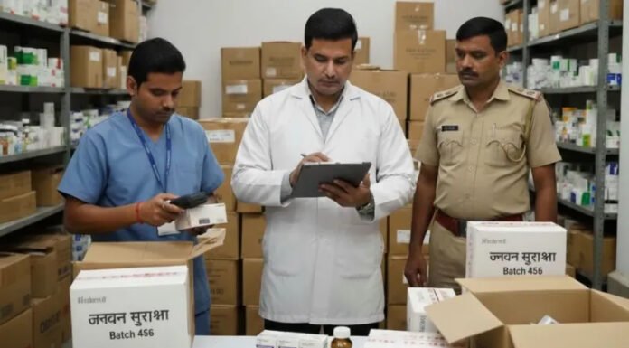 एंबुलेंस से 13 करोड़ की नकली दवा सप्लाई का भंडाफोड़