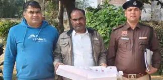 नशीले इंजेक्शन की खेप के साथ यूपी का तस्कर गिरफ्तार
