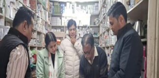 प्रतिबंधित एलर्जी की दवा की अवैध बिक्री का भंडाफोड़