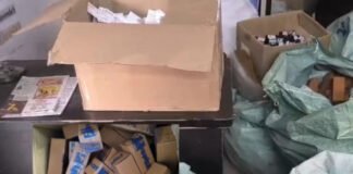 नकली सौंदर्य प्रसाधन ऑनलाइन बेचने वाली फैक्ट्री का भंडाफोड़