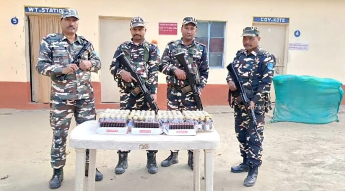 बॉर्डर पर नशीली टेबलेट नाइट्राजेपाम और सिरप की तस्करी पकड़ी