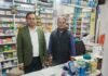 मेडिकल स्टोर पर रेड कर एलोपैथी व आयुर्वेद की दवाएं जब्त