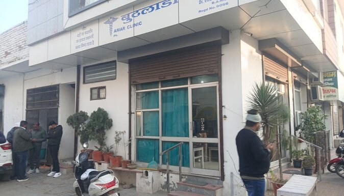 क्लीनिक पर नशीली गोलियों व इंजेक्शन की बिक्री का पर्दाफाश