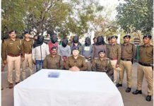 प्रतिबंधित कफ सिरप की खेप के साथ 6 गिरफ्तार