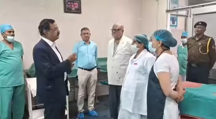 मोतियाबिंद ऑपरेशन के बाद 9 मरीजों की गई रोशनी