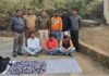नशीले इंजेक्शन के अवैध कारोबार का भंडाफोड़, 5 तस्कर पकड़े