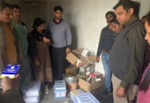 मेडिकल स्टोर से प्रतिबंधित दवाइयां बरामद