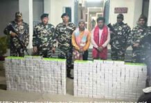 नशीले इंजेक्शन की खेप के साथ सीमा पर दो तस्कर अरेस्ट