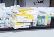 बॉडी बिल्डिंग में इस्तेमाल सप्लीमेंट्स-स्टेरॉयड जब्त