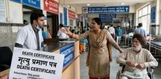 RML अस्पताल में जिंदा मरीज को थमाया डेथ सर्टिफिकेट
