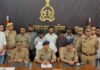नशीली दवा के कारोबार का भंडाफोड़, 40 लाख के कैप्सूल बरामद