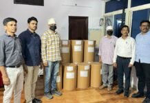 लेबल में छेड़छाड़ के आरोप में 70.56 लाख के औषधीय पदार्थ जब्त