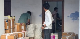 अवैध दवा से भरे गोदाम पर रेड, मेडिकल स्टोर संचालक अरेस्ट
