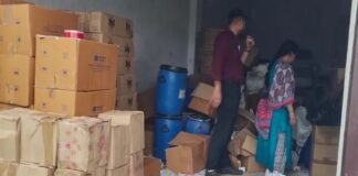 नकली दवा निर्माण करने वाली फैक्ट्री का भंडाफोड़, सील
