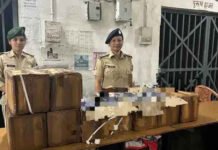 प्रतिबंधित कफ सिरप की तस्करी पकड़ी, 2 तस्कर गिरफ्तार