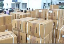 कफ सिरप के अवैध गोदाम पर छापेमारी, 162 बॉक्स इंजेक्शन जब्त