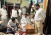 स्वास्थ्य विभाग ने मकान से नशीली और अवैध दवाएं की जब्त