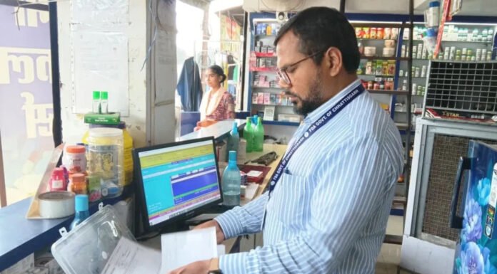 मेडिकल स्टोर्स पर औचक छापेमारी, 6 दवाओं के सैंपल लिए