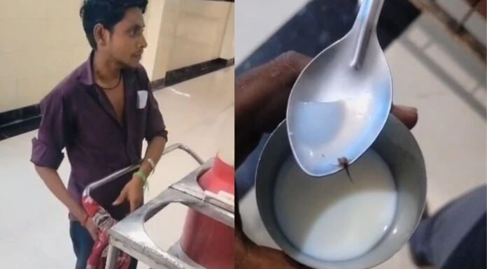 जिला अस्पताल में मरीजों को बांटे गए दूध में निकले कीड़े