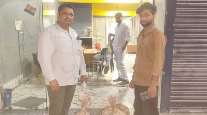अवैध रूप से संचालित मेडिकल स्टोर व अस्पताल पर रेड