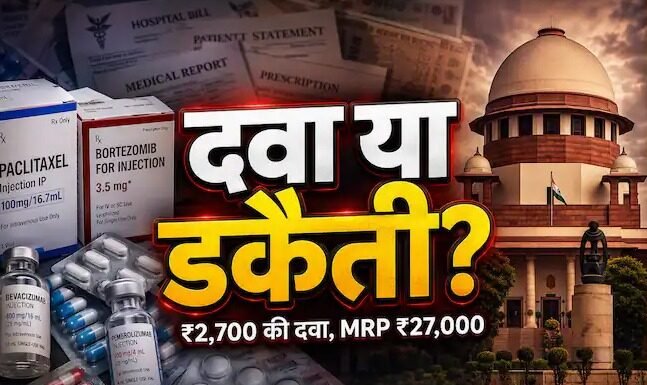 कैंसर दवा की अत्यधिक कीमतें ‘दिनदहाड़े डकैती’ : SC