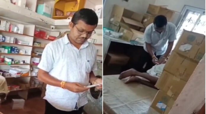 मेडिकल स्टोर की आड़ में अवैध क्लीनिक संचालन का पर्दाफाश