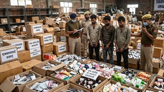 एक्सपायर्ड दवा और ब्यूटी प्रोडक्ट्स की रिपैकिंग रैकेट का भंडाफोड़