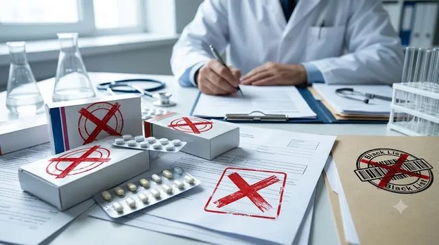 पांच दवाइयां गुणवत्ता जांच में फेल, 4 कंपनियां ब्लैकलिस्ट