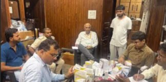 दवा कंपनी की एजेंसी पर नकली व एक्सपायरी दवाएं जब्त